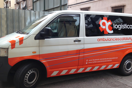 Unitat de logística d'Ambulàncies Catalunya